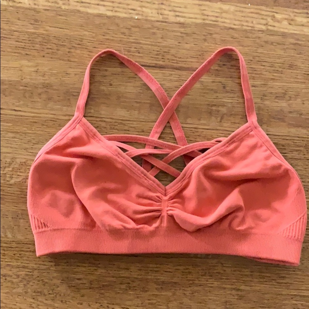 NUX Cross it Over Bra, S, Orange